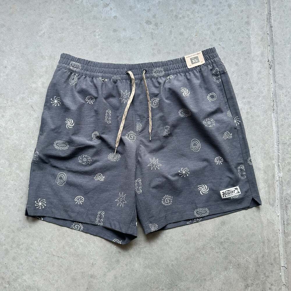 NWT Howler Brothers Deep Set Boardshorts Mementos - XL